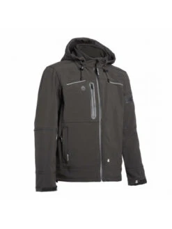 Veste De Travail Softshell Respirante Noire Flores North Ways 11 Veste De Travail Softshell Respirante Noire Flores North Ways -Travail Professionnels Vêtements Magasin veste de travail softshell respirante noire flores north ways 4