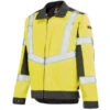 Veste De Travail Work Vison Jaune Fluo Hivi Et Gris -Travail Professionnels Vêtements Magasin veste de travail work vison jaune fluo hivi et gris