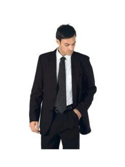 Veste Homme Mi-Saison 3 Boutons Noir