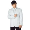Veste Hotellerie Homme Scialle Blanc -Travail Professionnels Vêtements Magasin veste hotellerie homme scialle blanc