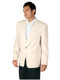 Veste Hôtellerie Homme Scialle Crème -Travail Professionnels Vêtements Magasin veste hotellerie homme scialle creme 1