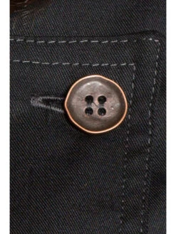 Veste Noire De Cuisine Dolce Design -Travail Professionnels Vêtements Magasin veste noire de cuisine dolce design 4