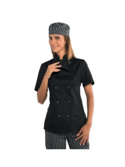 Veste Noire De Cuisine Pour Femme