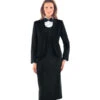 Veste Spencer Femme Sommelier Noir -Travail Professionnels Vêtements Magasin veste spencer femme sommelier noir